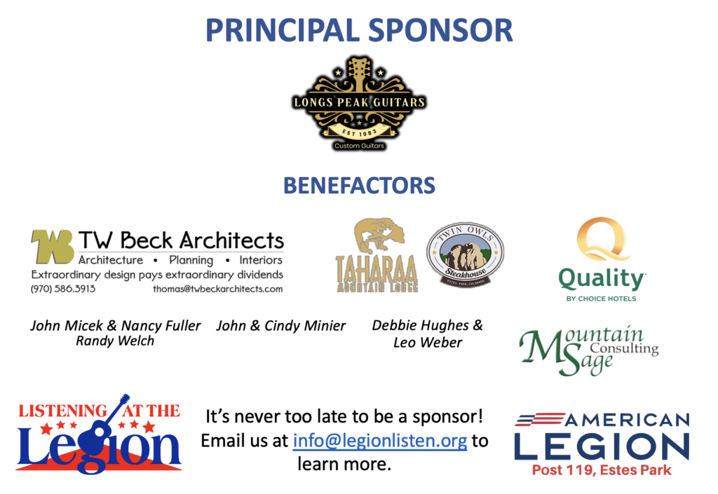 Thanks to our Sponsors! Pg 1