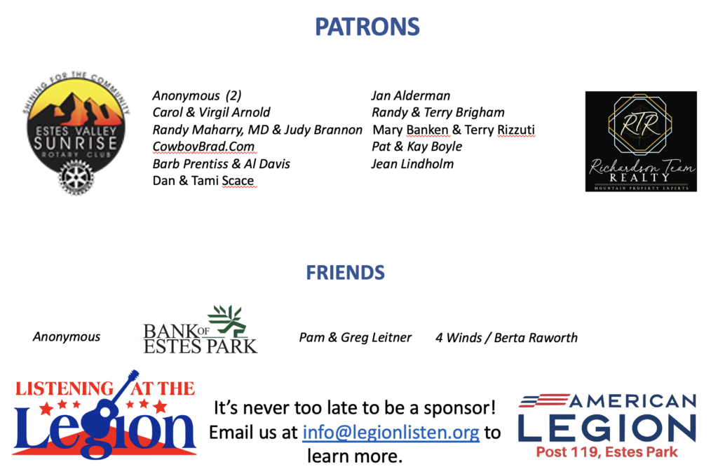 Thank you Sponsors! Page 2