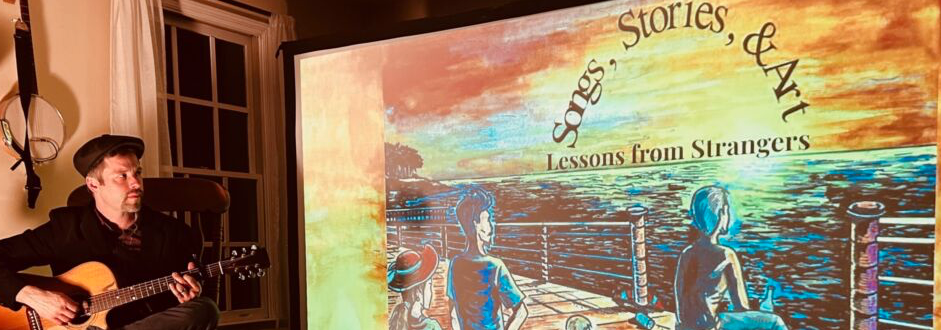 John John Brown at Listening at the Legion on July 18. A multimedia experience not to be missed. 